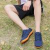 imageMens Wide Slip on Barefoot Walking Shoes  Zero Drop Sole  Minimalist Footwear  Wide Toe BoxBblueGum