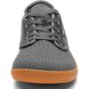 imageMens Wide Slip on Barefoot Walking Shoes  Zero Drop Sole  Minimalist Footwear  Wide Toe BoxBgreyGum