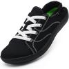 imageWomen Barefoot Shoes Wide Toe Minimalist Walking Shoes Slip on Zero Drop Sole CrossTrainer Sneakers Lightweight WorkoutBlacka