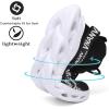 imageMens Fashion Walking Shoes Lightweight Breathable Sneakers  Mesh Knit Sock Sneakers for Gym Casual Running Workout SlipOn Sport ShoesBlack White