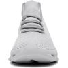 imageMens Fashion Walking Shoes Lightweight Breathable Sneakers  Mesh Knit Sock Sneakers for Gym Casual Running Workout SlipOn Sport ShoesGrey