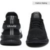 imageMens Slip On Walking Shoes Lightweight Breathable Non Slip Running Comfortable Gym Tennis Athletic Fashion Sneakers Men White15