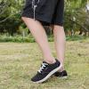 imageMens Wide Slip on Barefoot Walking Shoes  Zero Drop Sole  Minimalist Footwear  Wide Toe Box BBlueWhite165BblackWhite