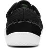 imageMens Wide Slip on Barefoot Walking Shoes  Zero Drop Sole  Minimalist Footwear  Wide Toe Box BBlueWhite165BblackWhite