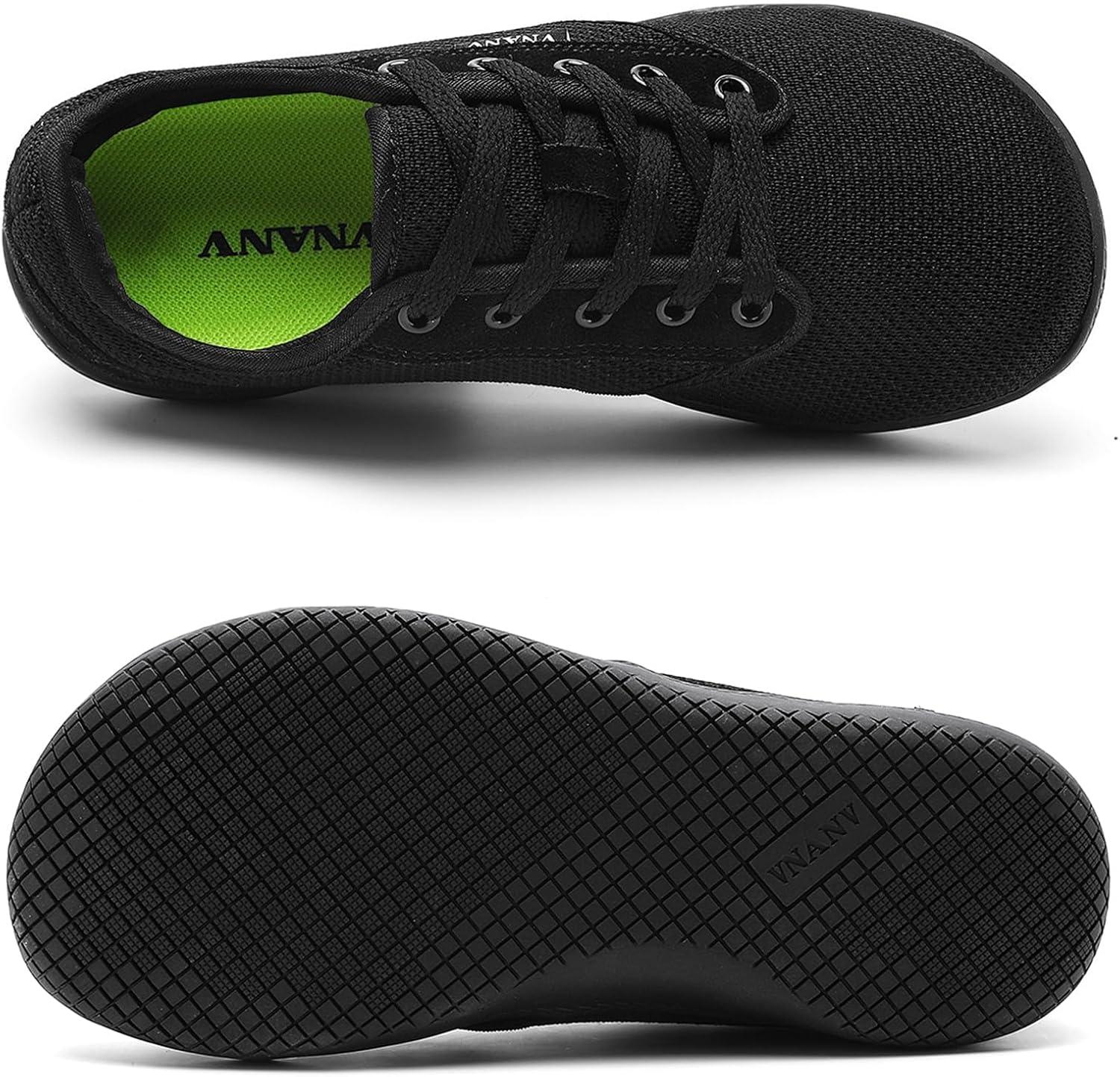 imageMens Wide Barefoot Walking Shoes Slip on Barefoot Walking Shoes  Zero Drop Sole  Minimalist Footwear  Wide Toe BoxBblack