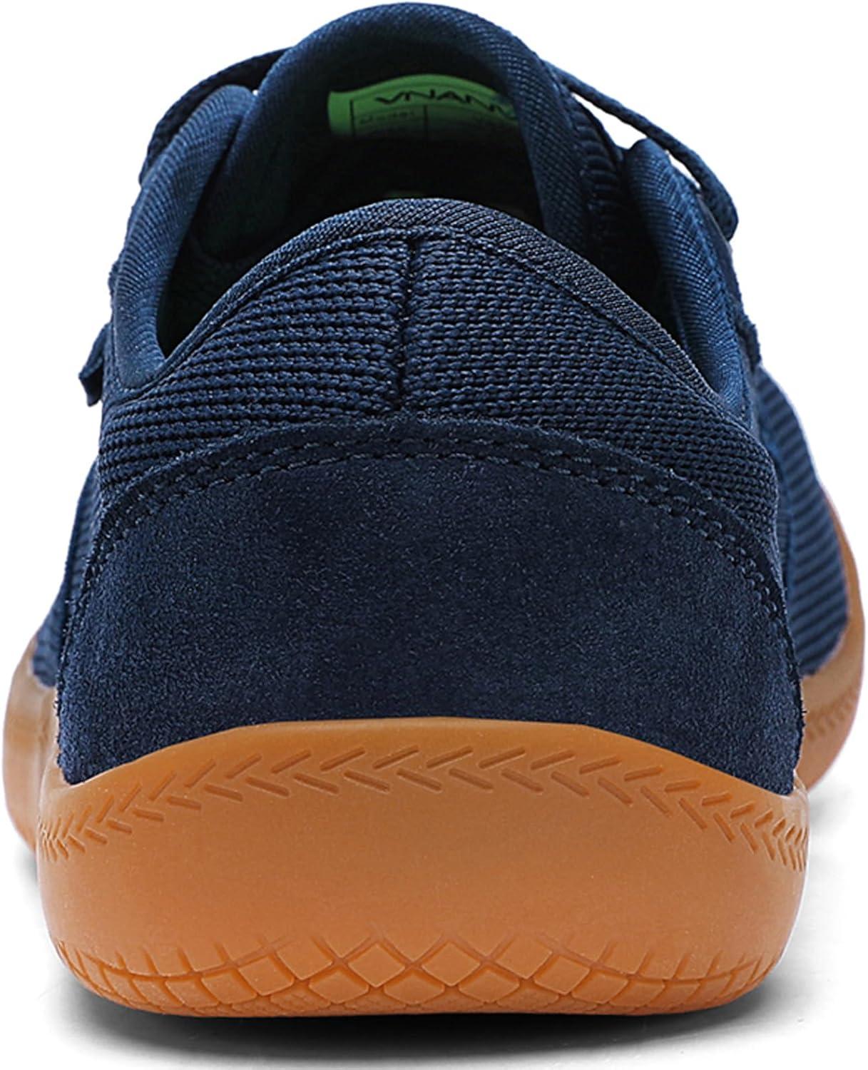 imageMens Wide Barefoot Walking Shoes Slip on Barefoot Walking Shoes  Zero Drop Sole  Minimalist Footwear  Wide Toe BoxBblueGum