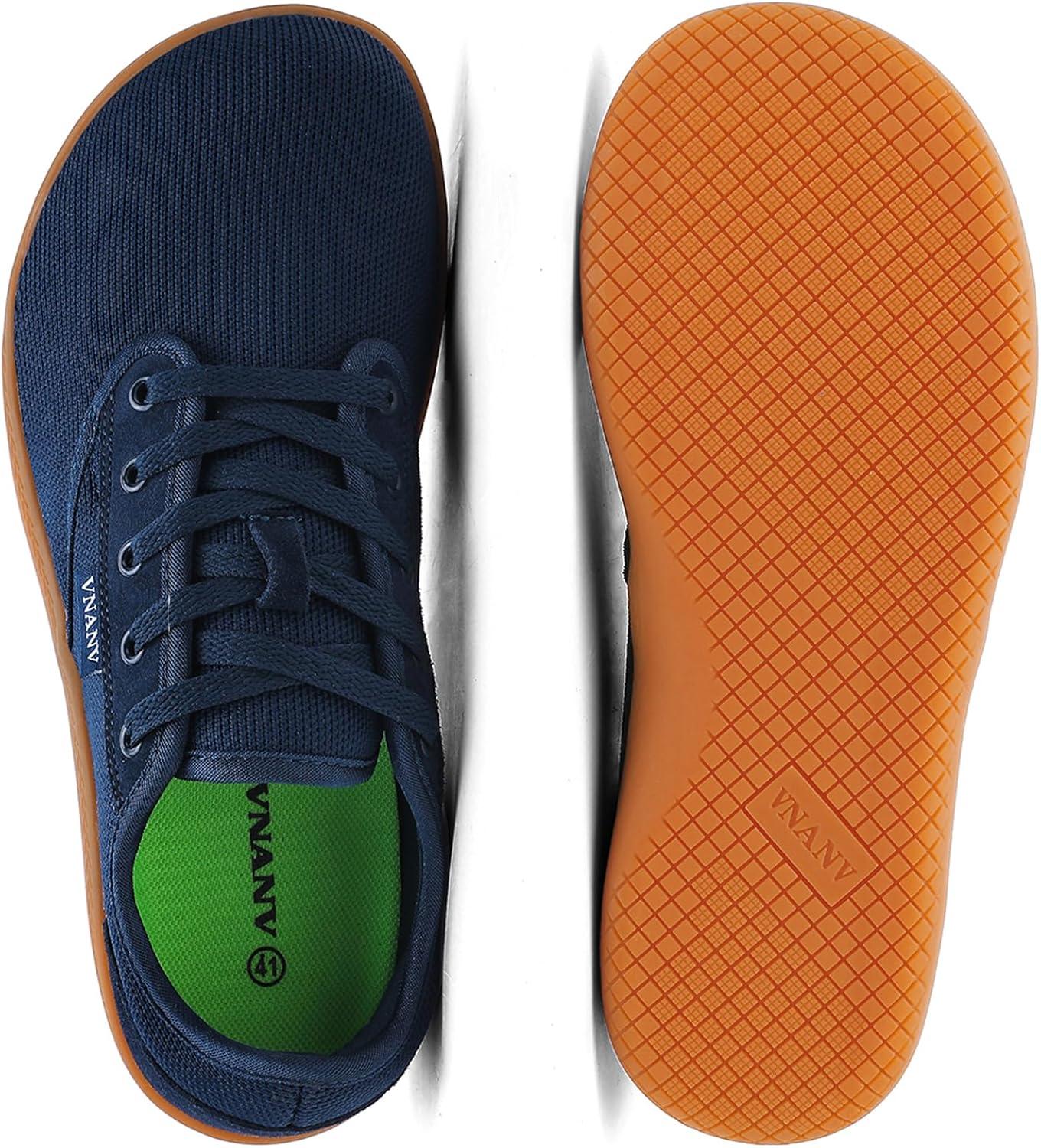 imageMens Wide Barefoot Walking Shoes Slip on Barefoot Walking Shoes  Zero Drop Sole  Minimalist Footwear  Wide Toe BoxBblueGum