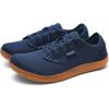 image:imageWomens Barefoot Shoes Wide Toe Box  Minimalist Zero Drop Sneakers for Walking Gym amp Yoga  Breathable Mesh Lightweight Trainers  Comfy NonSlip Nursing ShoesBlueGum1