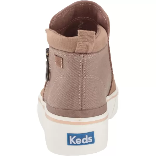 Keds Women's Cooper Zip Bootie Suede/Canvas Rain Boot