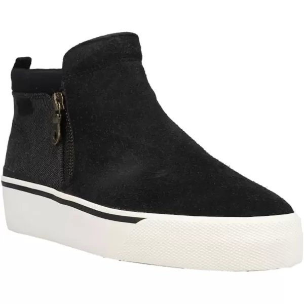 Keds Women's Cooper Zip Bootie Suede/Canvas Rain Boot