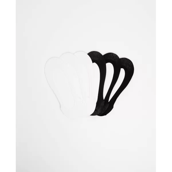 Keds Womens Invisible No Show Sock Liners With Non Slip Silicone Grip)