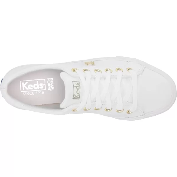 Keds Women's Jump Kick Leather Sneaker