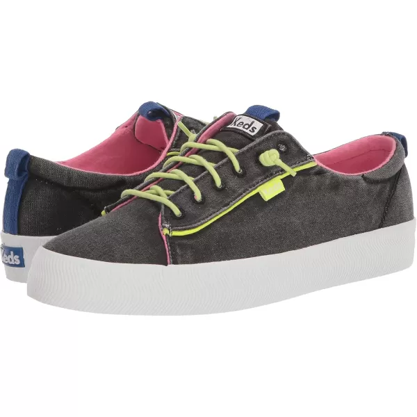 Keds Women's Kickback Canvas Slip on Sneaker