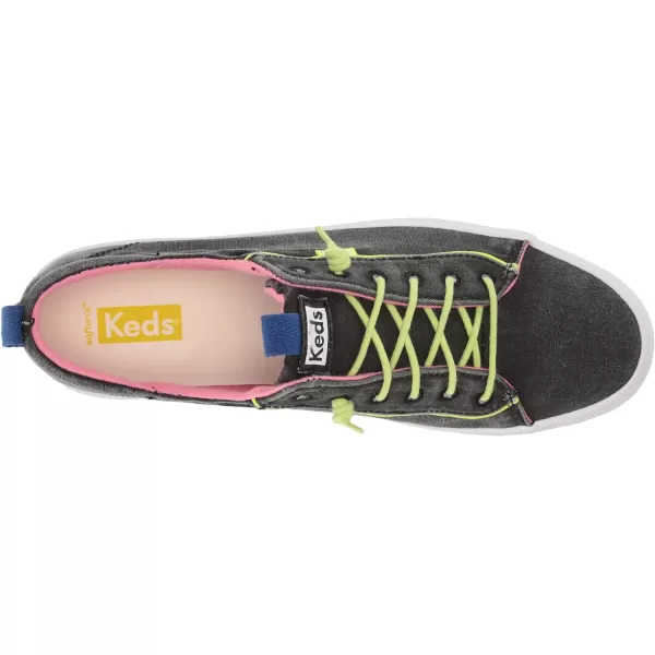 Keds Women's Kickback Canvas Slip on Sneaker