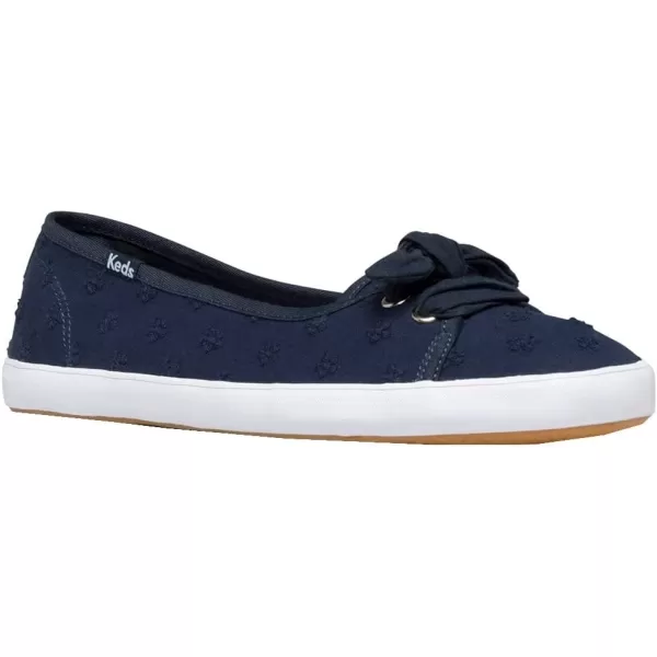 Keds Womens Seaside Canvas Slip On Sneakers Shoes Casual - Black