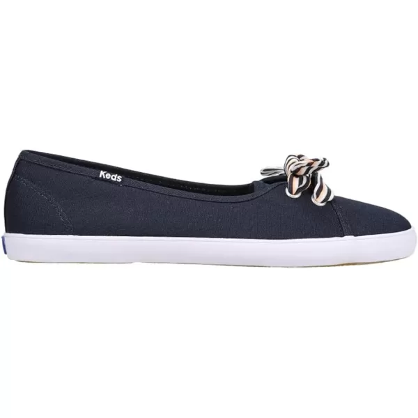 Keds Womens Seaside Canvas Slip On Sneakers Shoes Casual - Black