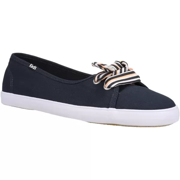 Keds Womens Seaside Canvas Slip On Sneakers Shoes Casual - Black
