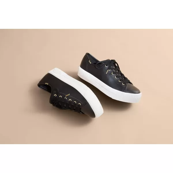 Keds Women's Triple Kick Amp Leather Sneaker