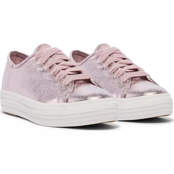 Keds Women's Triple Kick Leather Sneaker