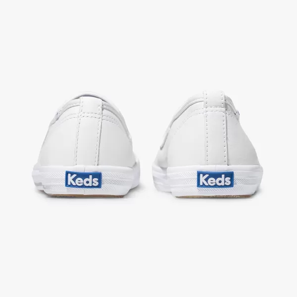 Keds women's Champion Leather Lace Up Sneaker