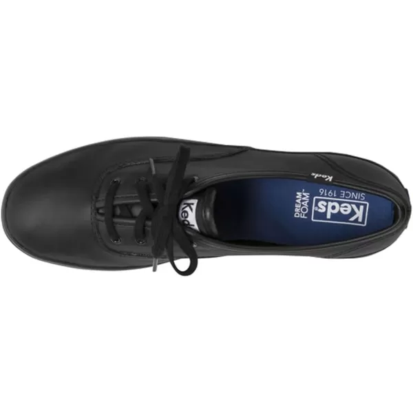 Keds women's Champion Leather Lace Up Sneaker