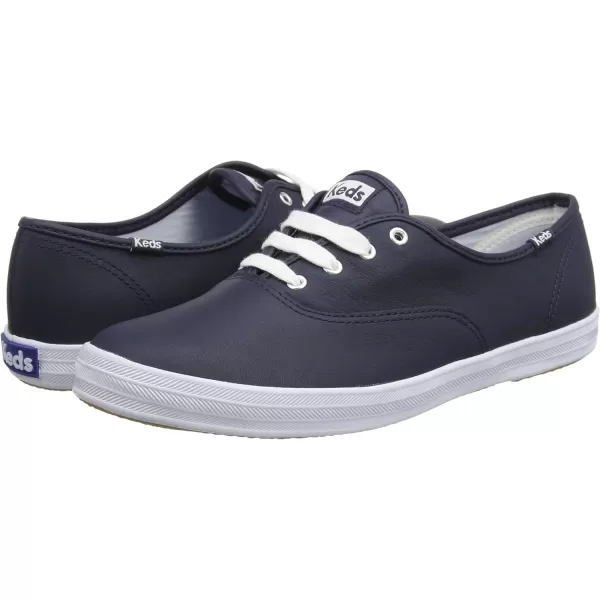 Keds women's Champion Leather Lace Up Sneaker