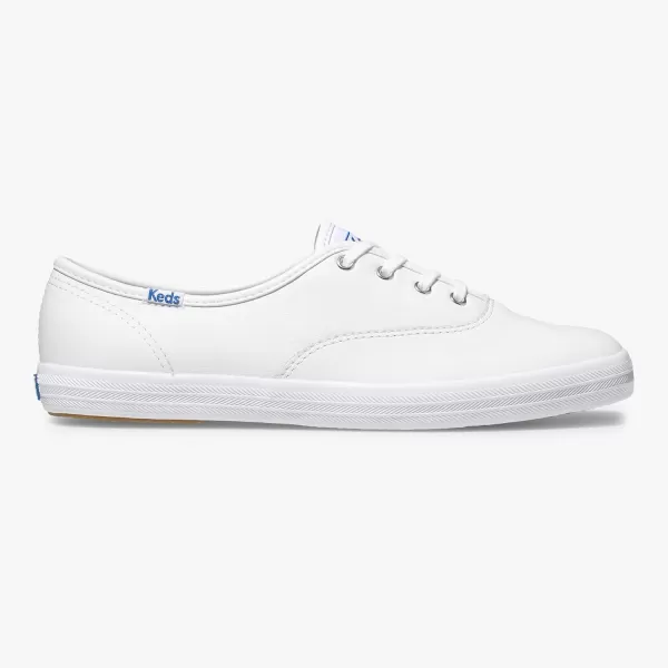 Keds women's Champion Leather Lace Up Sneaker