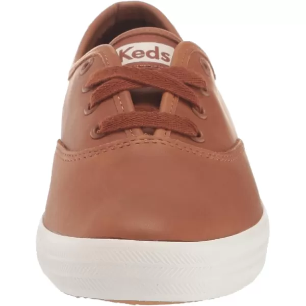 Keds women's Champion Leather Lace Up Sneaker
