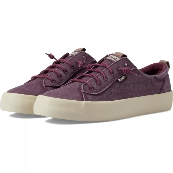 Keds women's Kickback Canvas Slip on Sneaker