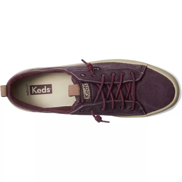 Keds women's Kickback Canvas Slip on Sneaker