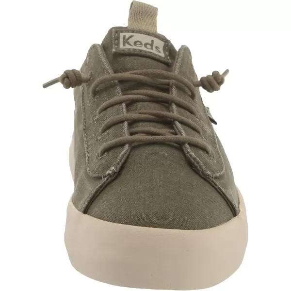 Keds women's Kickback Canvas Slip on Sneaker