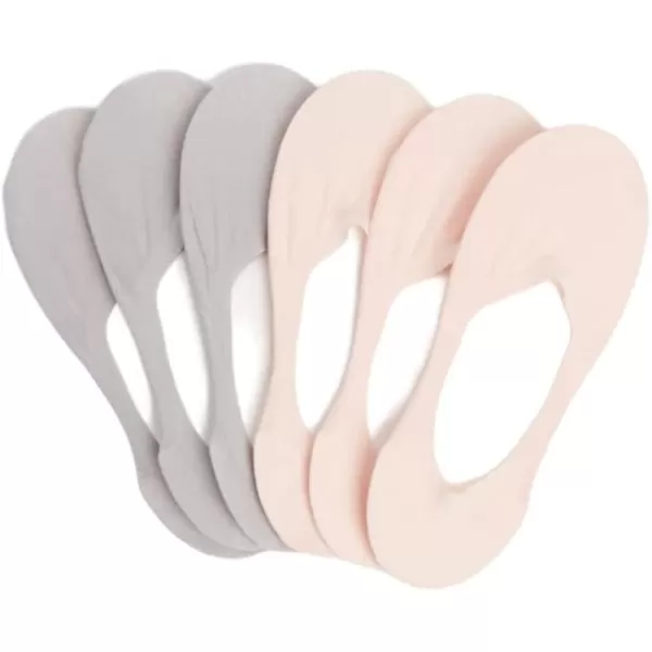 Keds Womens Invisible No Show Sock Liners With Non Slip Silicone Grip