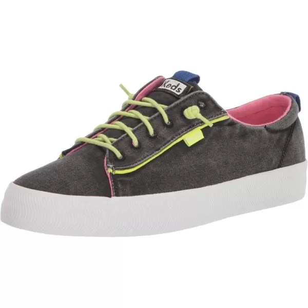 Keds Women's Kickback Canvas Slip on Sneaker