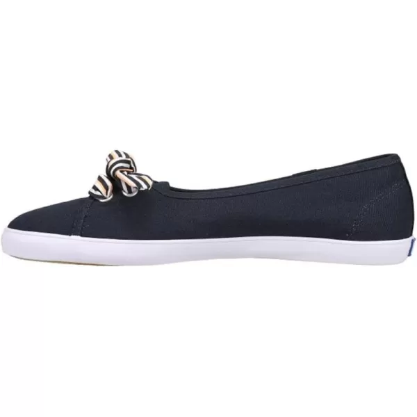 Keds Womens Seaside Canvas Slip On Sneakers Shoes Casual - Black
