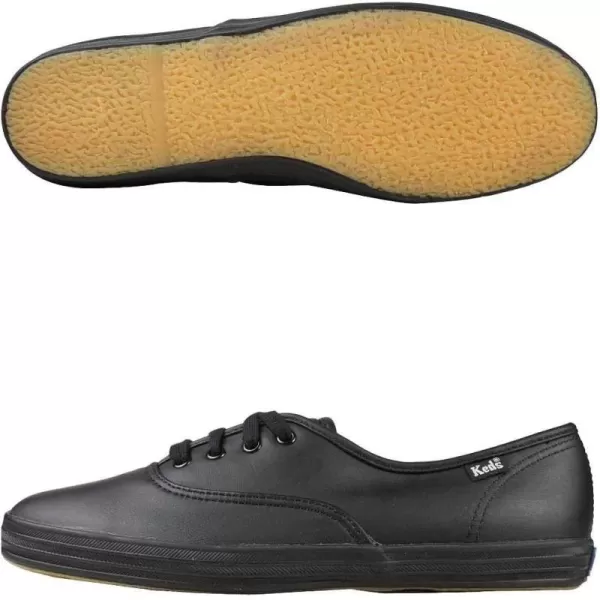 Keds women's Champion Leather Lace Up Sneaker