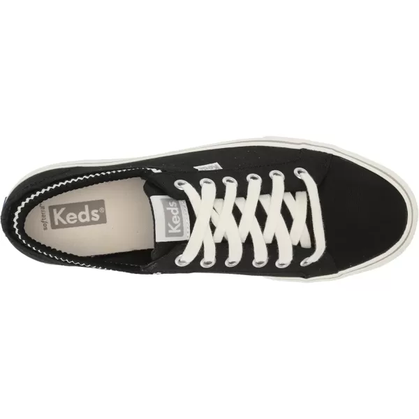 Keds Women's Jump Kick Rib Knit Lace Up Sneaker