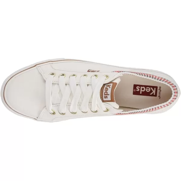 Keds Women's Jump Kick Rib Knit Lace Up Sneaker