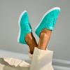 imageKeds Womens Chillax Slip On SneakerTurquoise