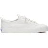 imageKeds Womens Kickback Canvas Slip on Fashion SneakerSnow White Eyelet