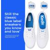 imageKeds Womens Kickback Canvas Slip on SneakerWhiteCognac Heavy Twill