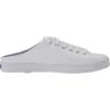 imageKeds Womens Kickstart Mule Slip on SneakerWhite Leather
