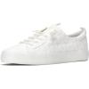 imageKeds Womens Kickback Canvas Slip on Fashion SneakerSnow White Eyelet