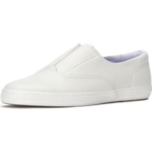 imageKeds Womens Champion Round Toe Slip On Fashion SneakerWhite Leather