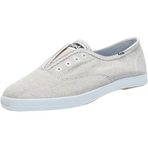 imageKeds Womens Chillax Slip On SneakerIvoryBlack Textile
