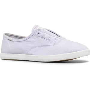 imageKeds Womens Chillax Slip On SneakerLavender Organic Canvas
