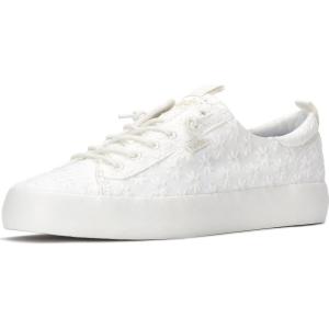 imageKeds Womens Kickback Canvas Slip on Fashion SneakerSnow White Eyelet