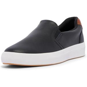 imageKeds Womens Pursuit Slip on SneakerBlackCognac Leather