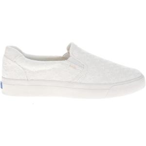 imageKeds Womens Pursuit Slip on SneakerSnow White Eyelet