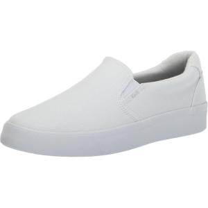 imageKeds Womens Pursuit Slip on SneakerWhite Canvas