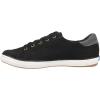 imageKeds Womens Center III Canvas Lace Up SneakersBlack Suede